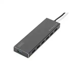 USB-Hub 7 Port DIGITUS USB-Hub 7 Ports Super-Speed USB 3.0