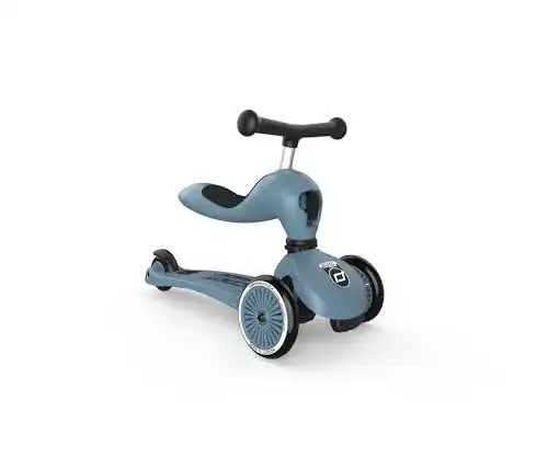 Laufdreirad Scoot & Ride 3418 Highwaykick 1 – Steel – Scooter mit sitz