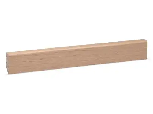 Sockelleiste KGM Modern – Furnierte Massivholz- Eiche hell gekalkt