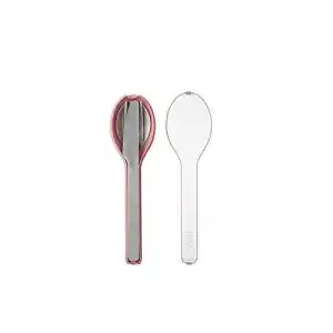 Camping-Besteck-Set Mepal to Go Set Ellipse 3-teilig Nordic pink