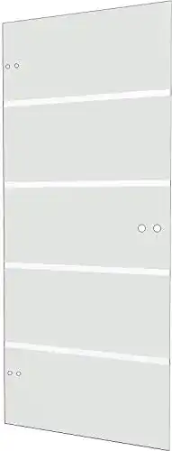 Glastür inova Türblatt DIN Links DIN rechts 834x1972x8