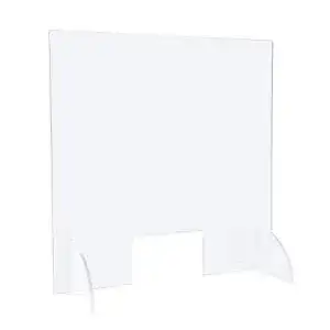 Spuckschutz 90×60 VITAdisplays Standfester Spuckschutz