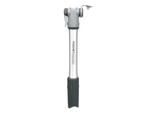 Topeak-Luftpumpe TOPEAK Minipumpe Pocket Rocket, Silver