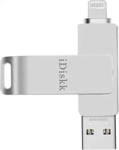 Lightning-USB-Stick iDiskk MFi-zertifiziert 128GB