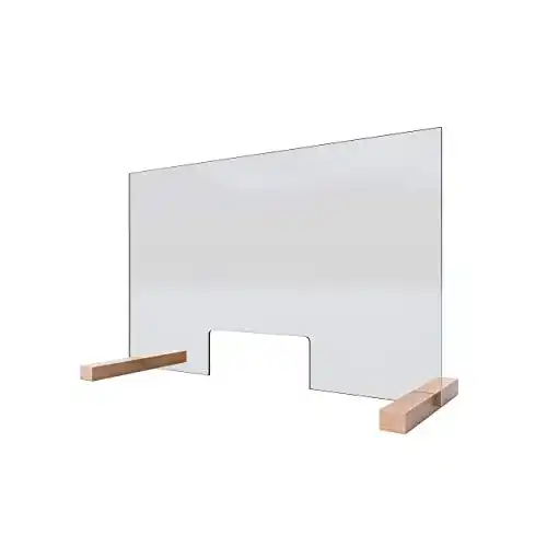 Spuckschutz 70×50 Schulte Hygiene- und Hustenschutz 5 mm