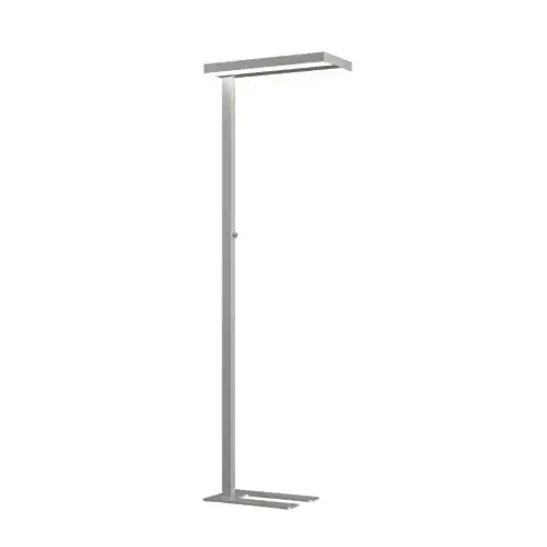 Stehlampe Büro Arcchio LED Stehlampe dimmbar, silber