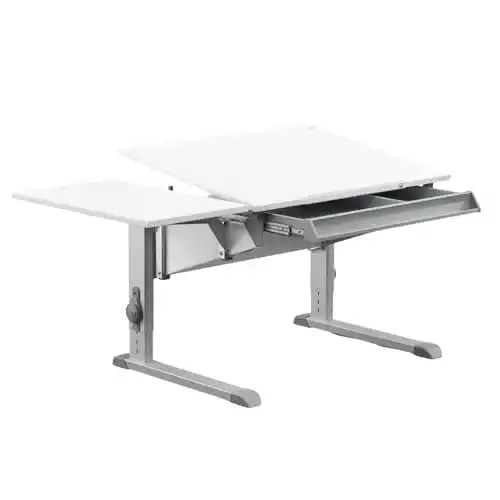 Moll-Schreibtisch Moll Sprinter Compact mit Side Top u. Schublade
