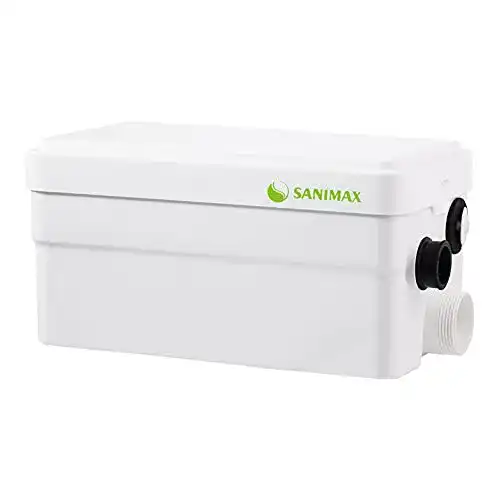 Hebeanlage SANIMAX SANI250 Sehr Leise Pumpe mit 2 Einlässen