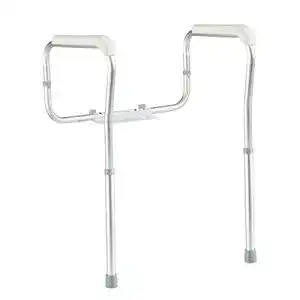 WC-Aufstehhilfe, Stützhilfe Aufrichthilfe höhenverstellbar 66-76 cm