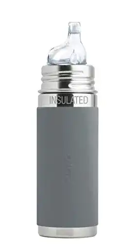Pura-Trinkflasche Pura Kiki Babyflasche mit Trinklern Aufsatz