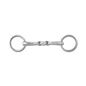 Trense Waldhausen Unterleg dop.geb. EST massiv, S:14mm