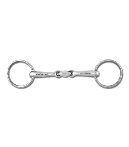 Trense Waldhausen Unterleg dop.geb. EST massiv, S:14mm