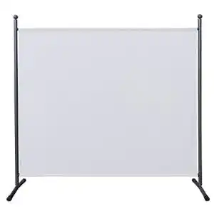 Stellwand QUICK STAR Paravent 180 x 178 cm Stoff Raumteiler