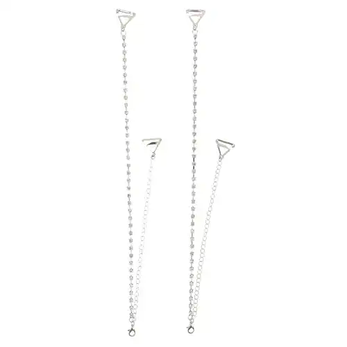 BH-Träger LUOEM Damen Strass BH Träger Elastisch