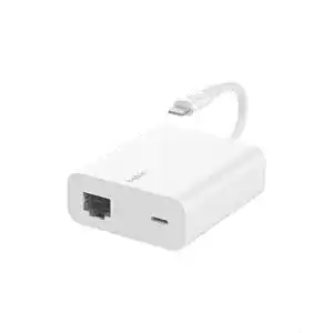 Apple-Lightning-Adapter Belkin Ethernet- und Stromadapter