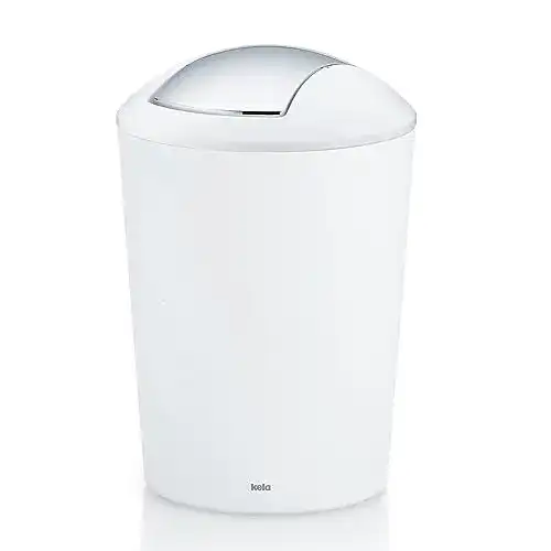 Kosmetikeimer kela 22301 Schwingdeckeleimer, Kunststoff, 5 Liter