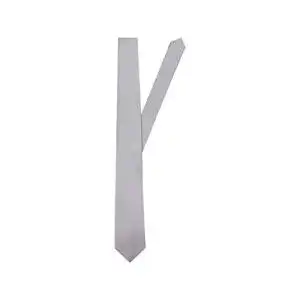 Krawatte Seidensticker Herren 171090, Gr. one size, Grau 31 uni