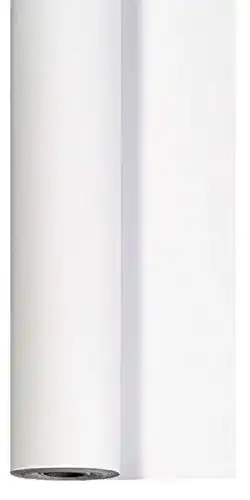 Papiertischdecke Duni cel® Tischdecke Weiss, 1,18m x 40m