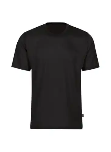 Schwarzes T-Shirt Trigema Herren T-Shirt 636202, Small, Schwarz