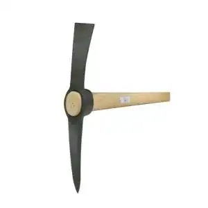 Kreuzhacke IDEAL 38013001 3,0Kg mit Buchenstiel, Schwarz/beige