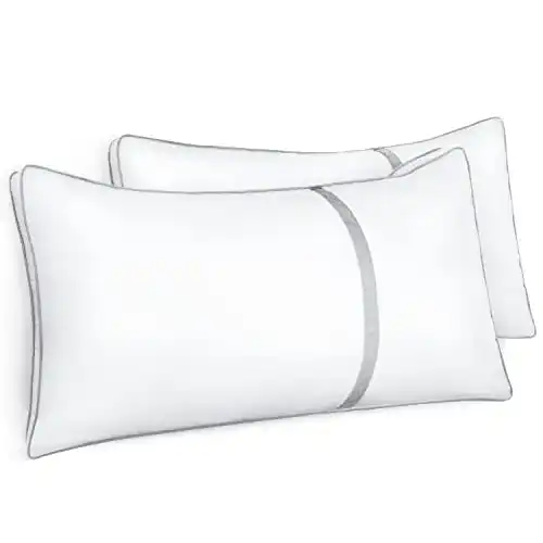 Bettkissen BedStory Kopfkissen 40×80 cm 2er Set, waschbar