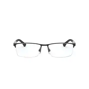 Brillen Ray-Ban Herren 3094 gestelle, Schwarz (Black Rubber), 55