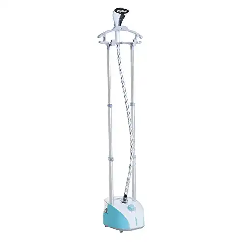 Dampfglätter-Station HOMCOM, 1800W, 2L, ABS, Blau