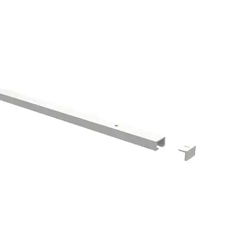 Gardinenschiene INTERDECO vorgebohrt Weiß 1-läufig