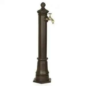 Wasserzapfsäule Moritz Antik-Stil Braun 80 cm Standbrunnen