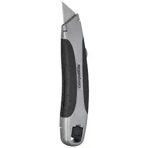 Teppichmesser Amazon Basics Universalmesser, einziehbare Klinge