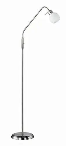 Trio Leuchten Trio Leuchten LED-Stehleuchte in Nickel