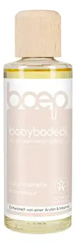 Badeöl boep Baby, Pflegend, Bio-Jojobaöl u. Mandelöl, 125ml