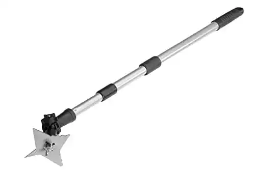Fugenkratzer mit Stiel WENKO 4-Zack-Fugenkratzer rostfrei