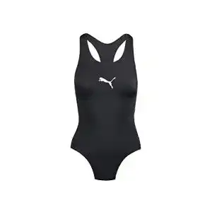 Badeanzug Damen PUMA Damen Swimsuit, Black, S
