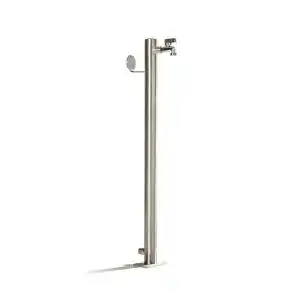 Wasserzapfsäule SchneckMetall Wasserzapfstelle Edelstahl