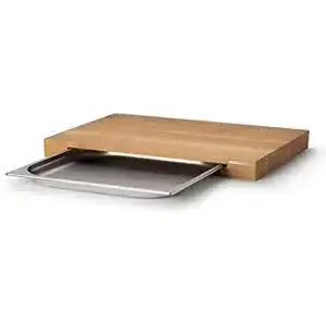 Schneidebrett mit Auffangschale Continenta Oak Wood 4111