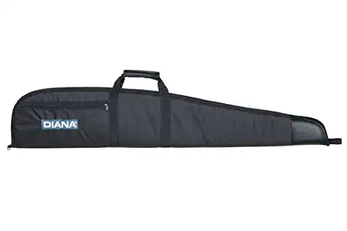 Gewehrfutteral Diana Unisex mit Logo, Schwarz, 132cm EU