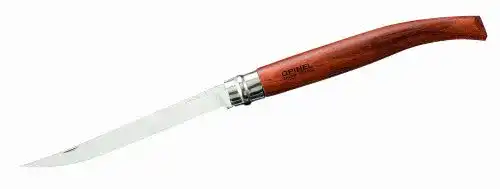 Angelmesser Opinel Slim-Line, Größe 15, rostfrei, Bubinga-Holz