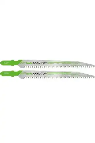 Stichsägeblätter (Holz) kwb AKKU TOP Stichsäge-Blätter Zweier-Set