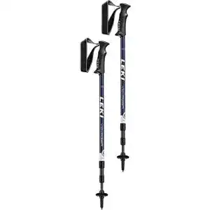Leki-Wanderstöcke LEKI Voyager Wanderstöcke, weiß-dunkelblau