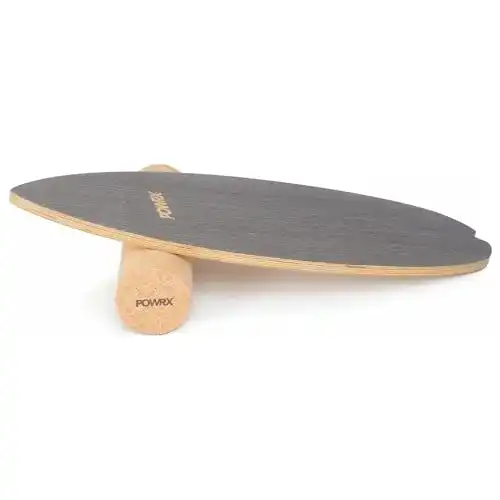 Die beste Balance-Board-Surf POWRX Surfbrett Holz Balance Skateboard 2026 Test Bestseller Balance-Board-Surf POWRX Surfbrett Holz Balance Skateboard