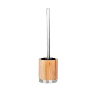 Klobürste axentia 282334 Bonja WC-Granitur, Bambus, Braun