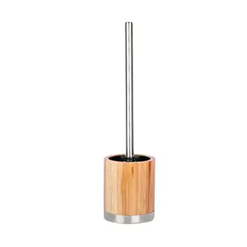 Klobürste axentia 282334 Bonja WC-Granitur, Bambus, Braun
