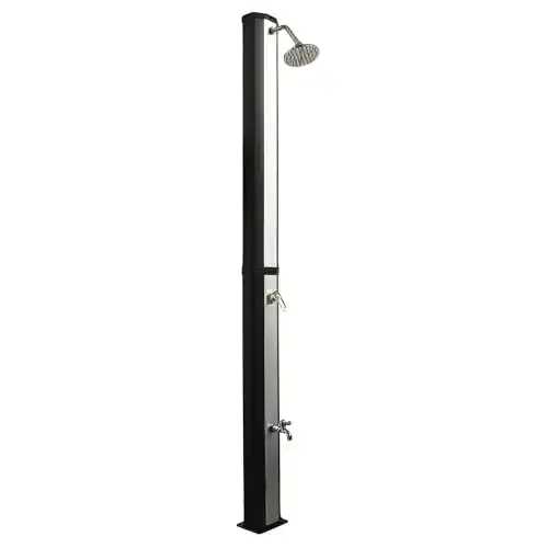 Solardusche Viesta 35L mit Fußdusche , Silber