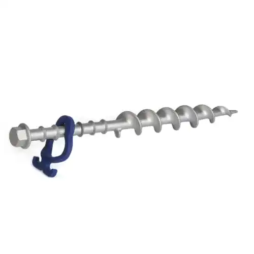 Schraubheringe Peggy Peg Schraubhering Aluminium 31 cm 2er Set