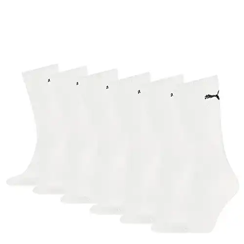 Tennissocken PUMA Unisex Sportsocken Cush Crew 6er Pack