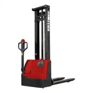 Elektro-Hochhubwagen STIER Elektro-Stapler EZL-10, 1000kg