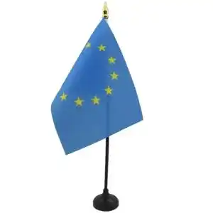 Europa-Flagge AZ FLAG TISCHFLAGGE EUROPÄISCHE Union
