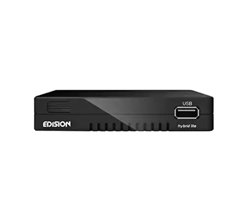 Kabel-Receiver Edision Hybrid lite DVB-C HD, USB WiFi Support