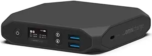 Qi-Powerbank Omnicharge Omni 20+ USB-C 20100 mAh, Dual USB
